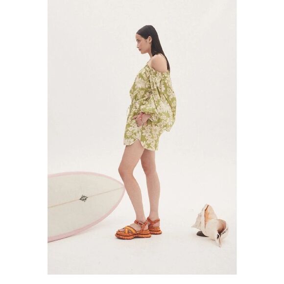 ALEMAIS Leisa Shorts in Organic-cotton size 2 NWT - Picture 10 of 10